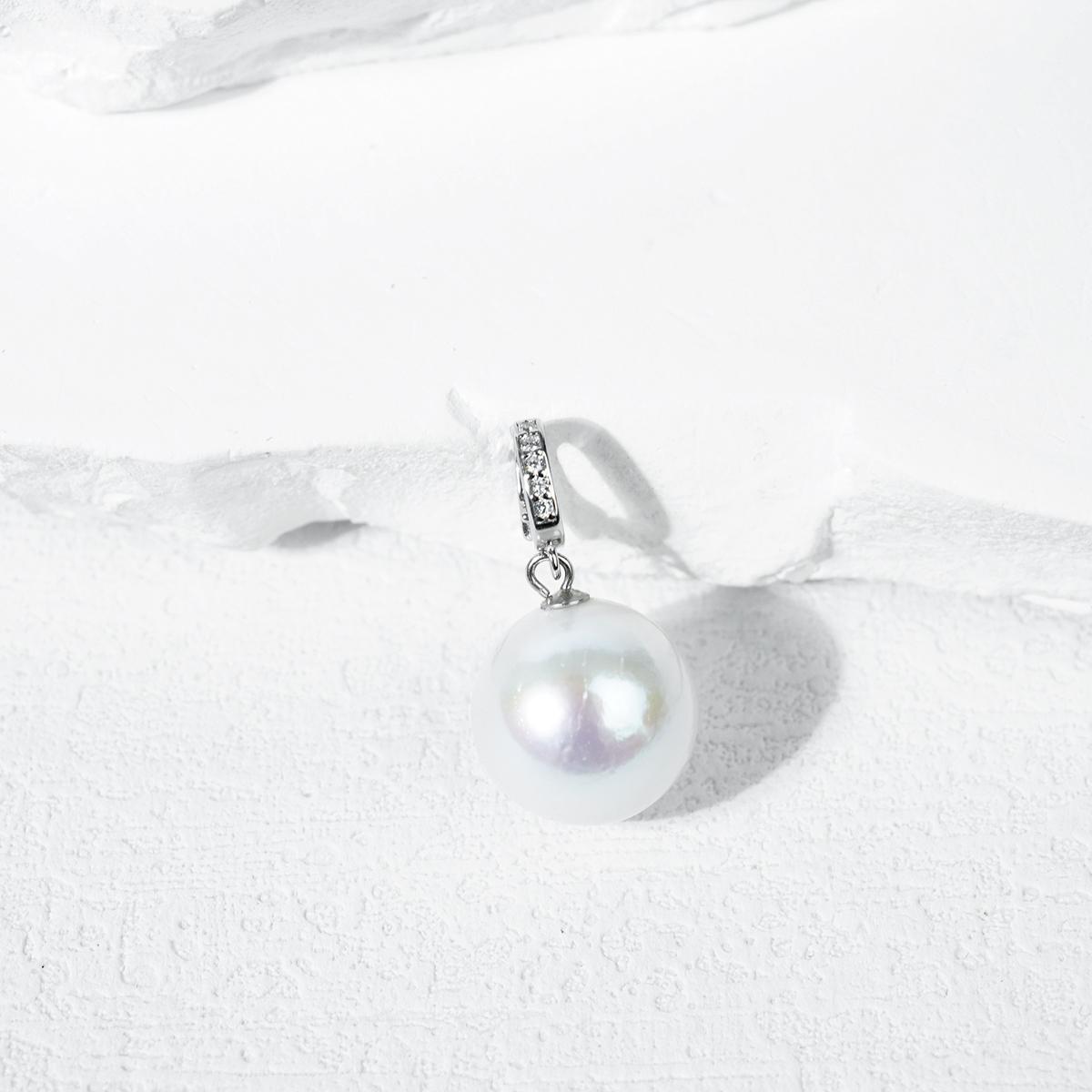 LYTK476-S 13-14mm Pearl Pendant Fresh Water Pearl for birthday/anniversary/holiday /retirement/ graduation presents