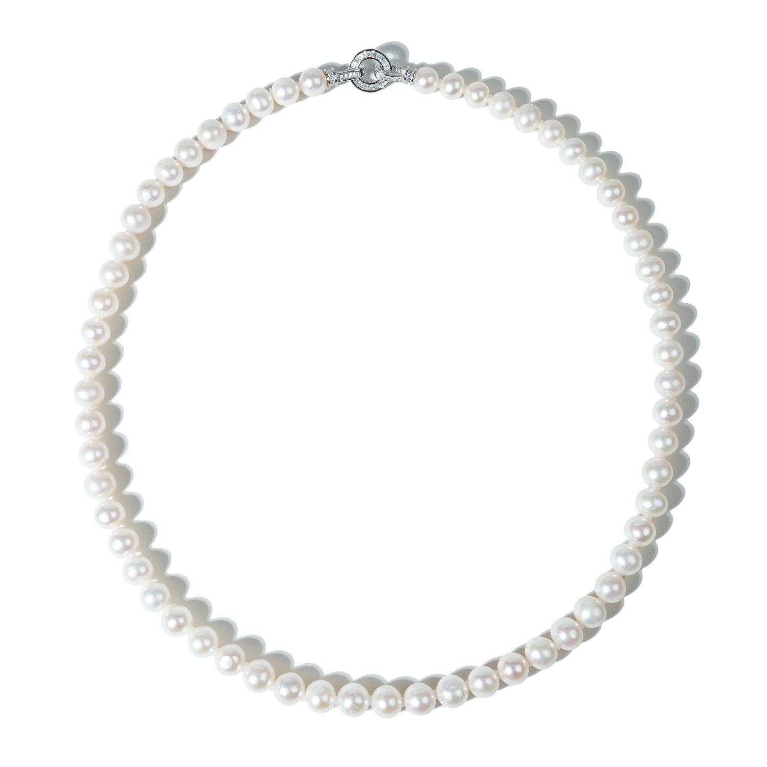 A067 pearl strand necklace