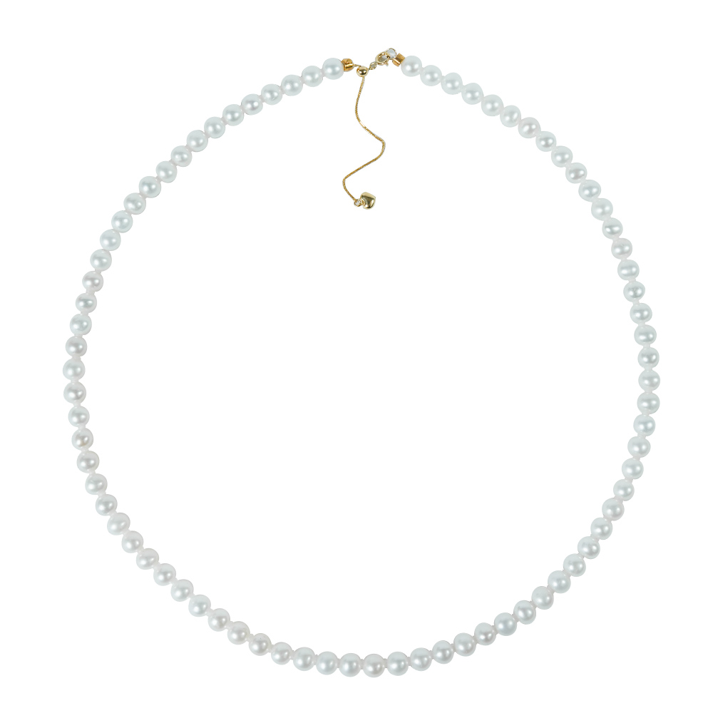 A075 pearl strand necklace