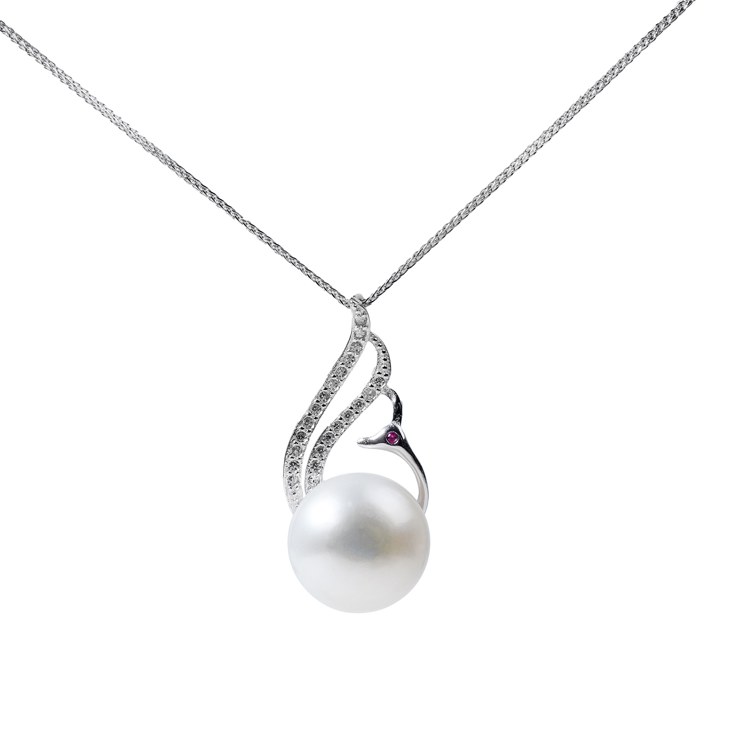 B10 pearl pendant necklace