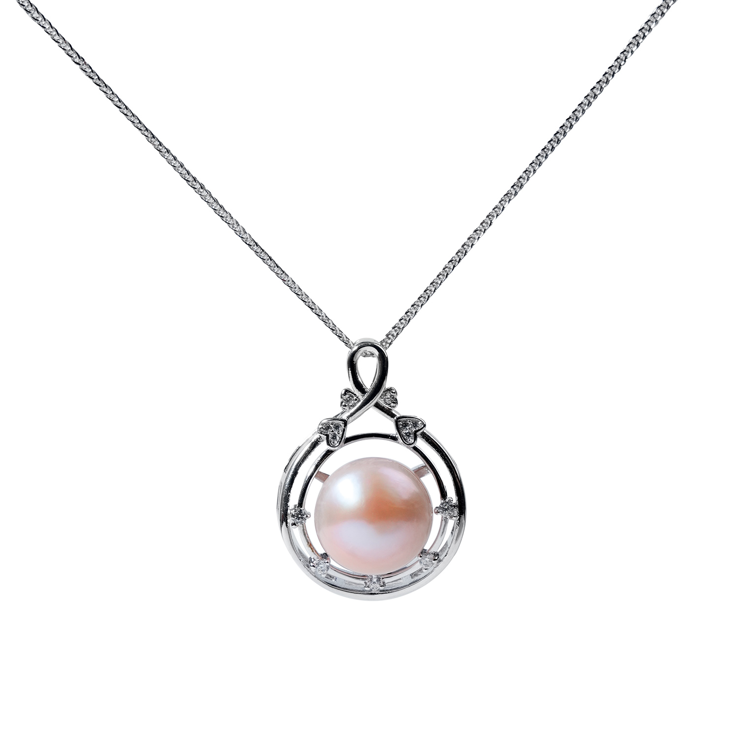 B12 pearl pendant necklace