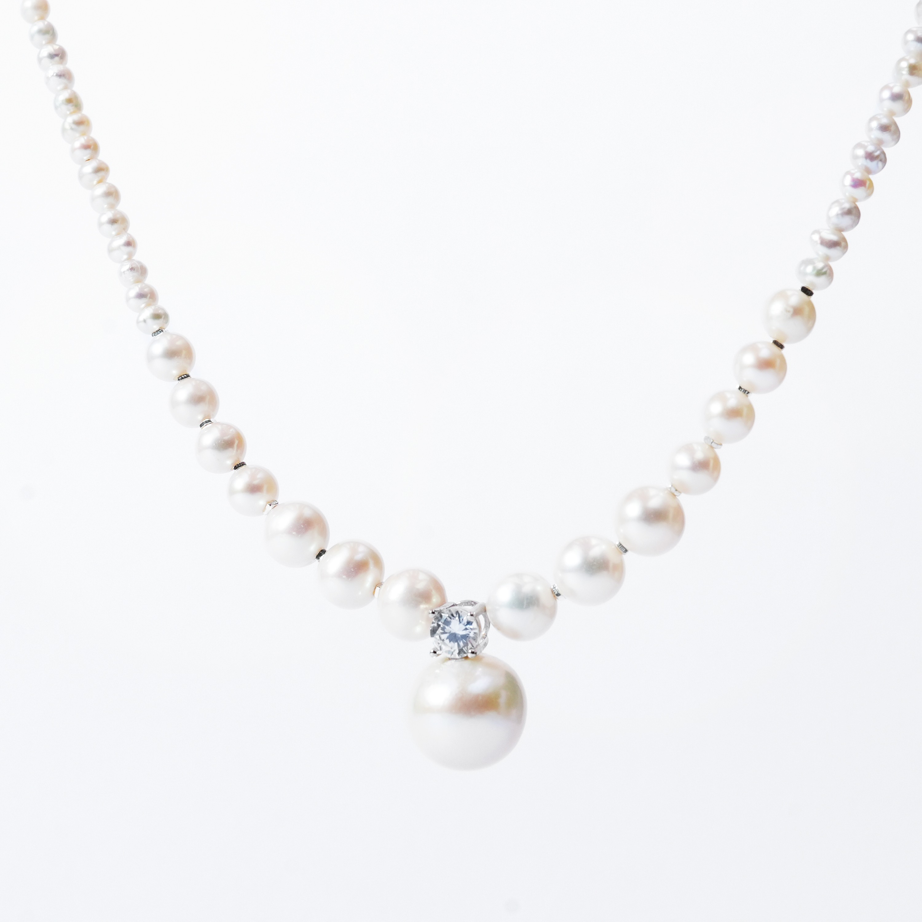 LYA050   Nature Fresh Water Pearl Necklace