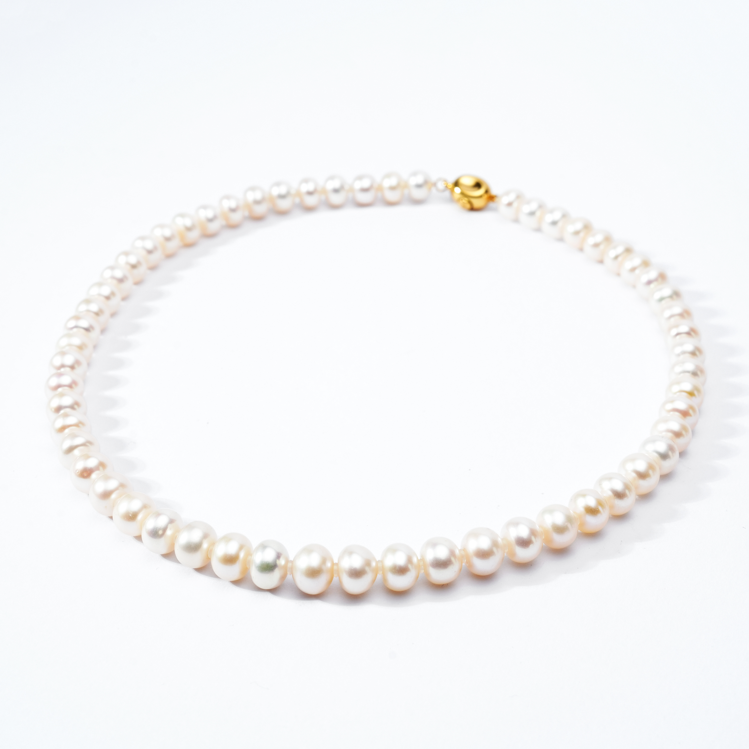 SA096-45   Nature Fresh Water Pearl Necklace