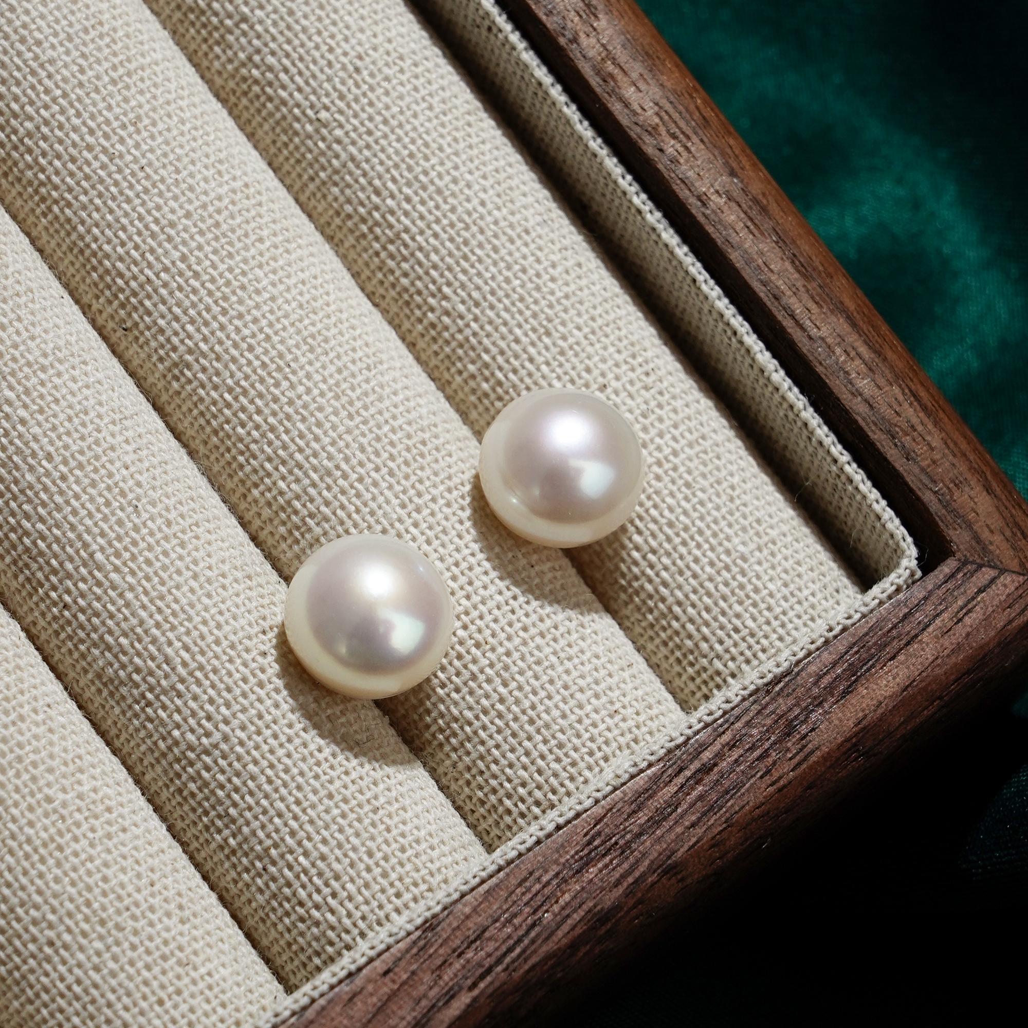 E67 Pearl Earrings fresh water pearls