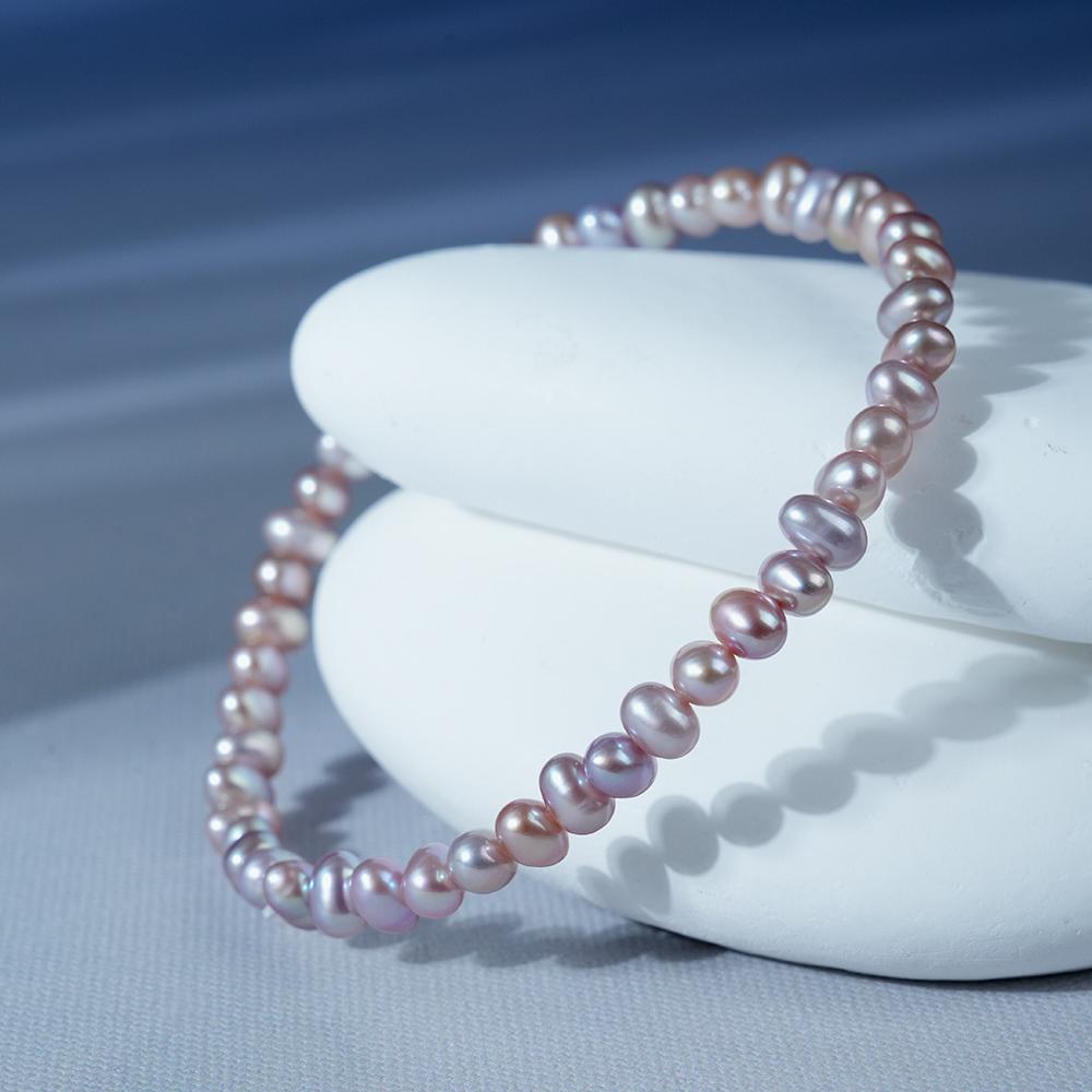 Forbidden City 4-5mm Pearl bracelet fresh water pearls