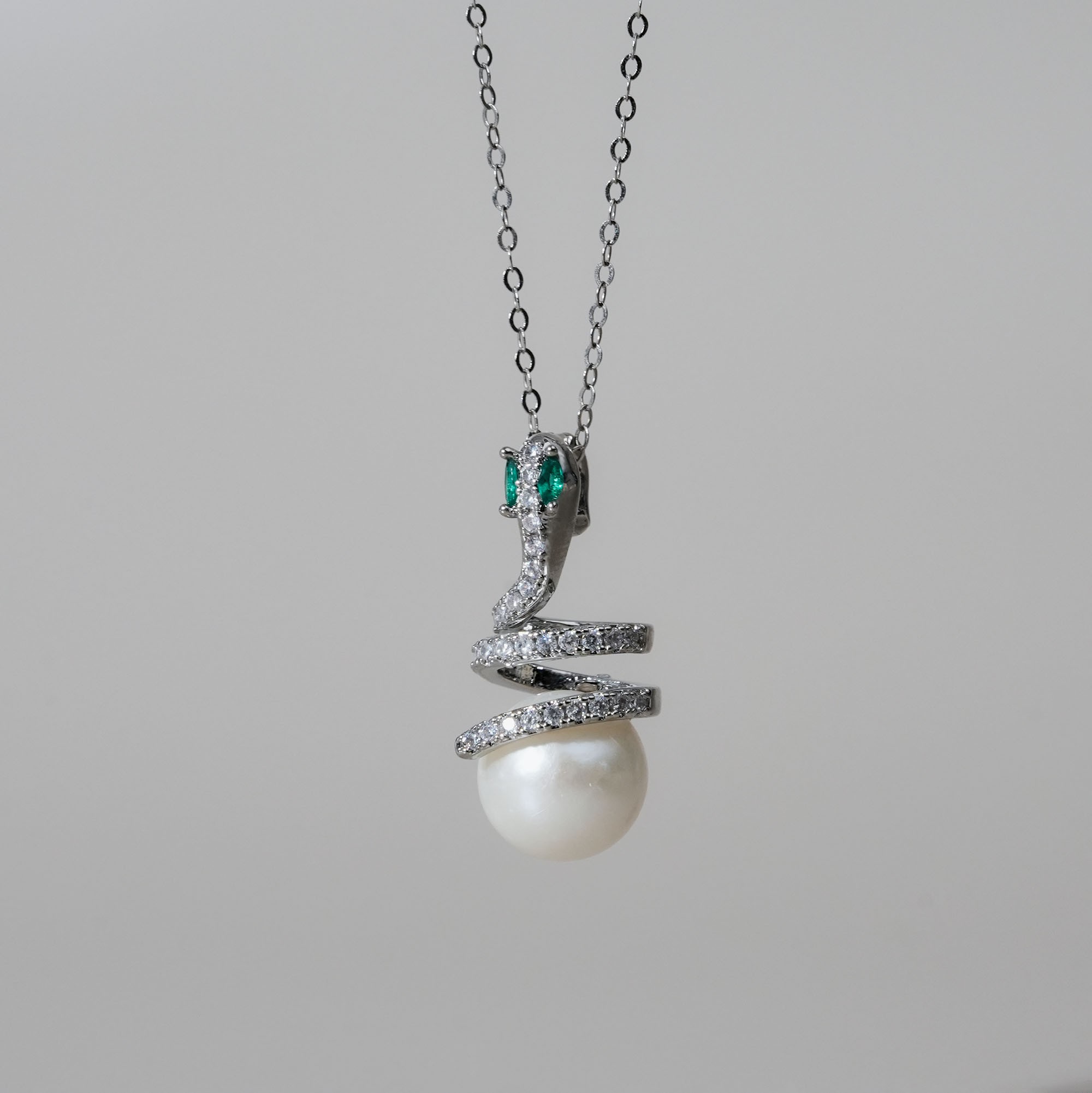 TKYB81 9-10mm pearl pendant necklace