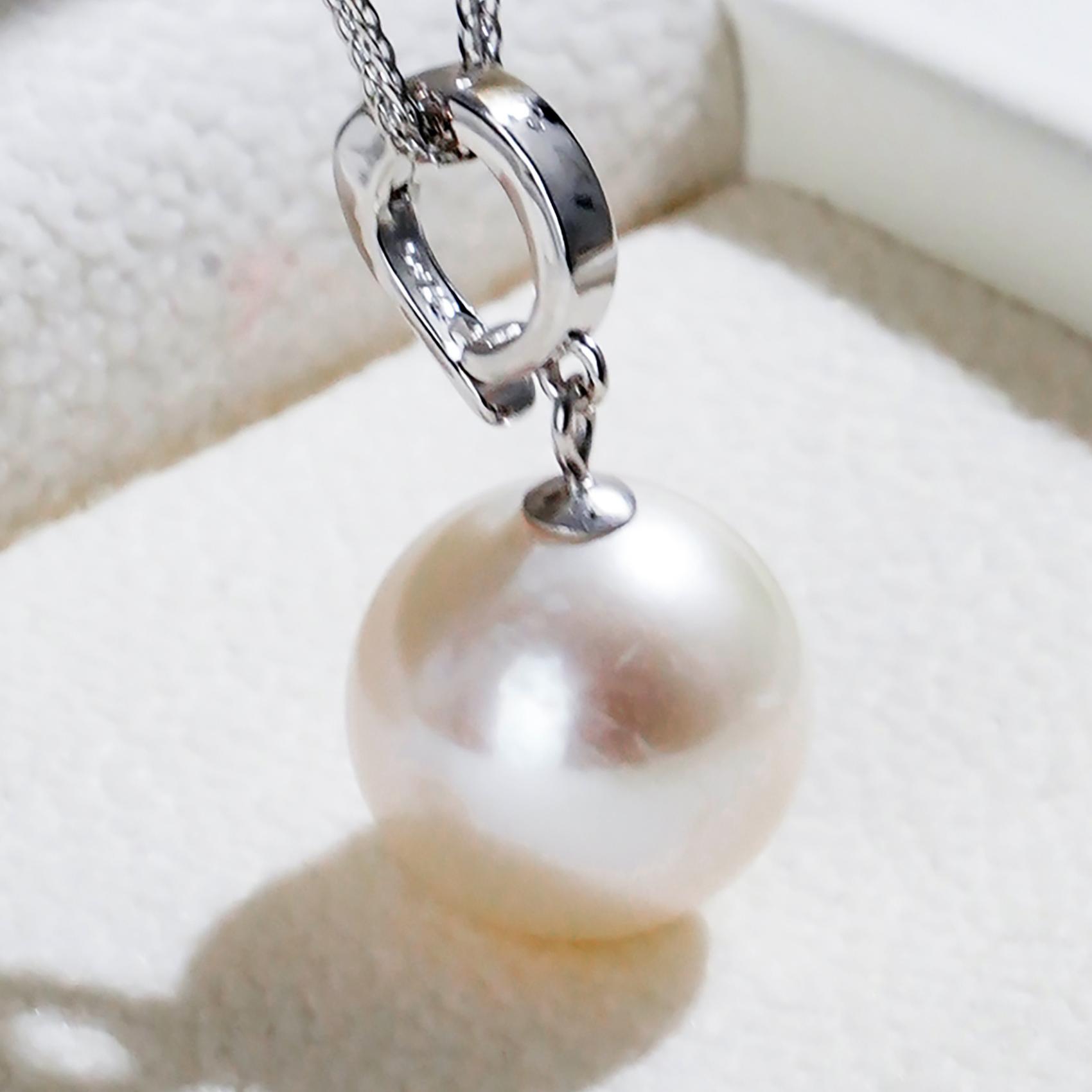 TKYB71 11-12mm pearl pendant necklace