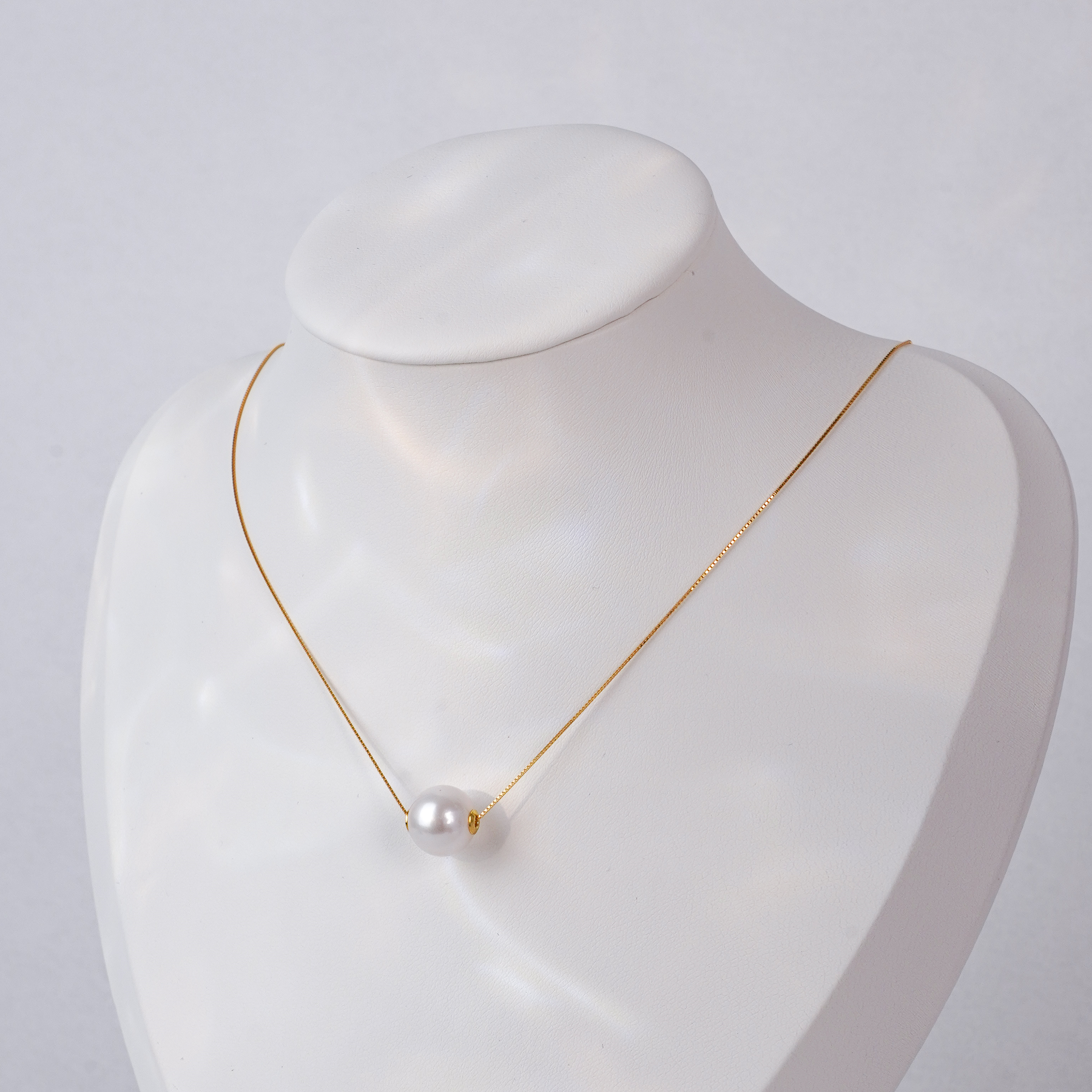 TKYB64 10-11mmpearl pendant necklace