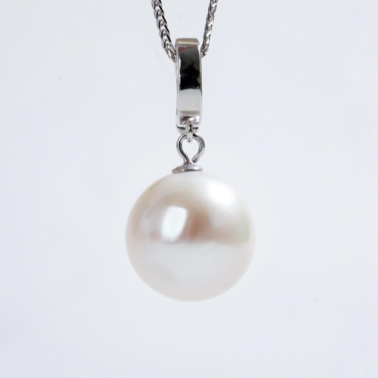 TKYB71 11-12mm pearl pendant necklace