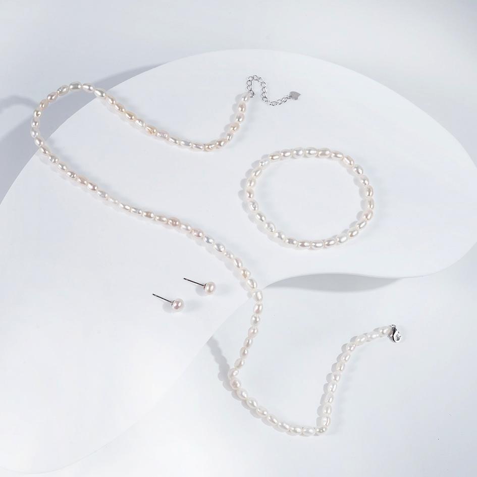 T66 pearl sets fresh water pearls