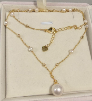 [Copy]SP036 7-8mm Nature Fresh Water Pearl Earrings