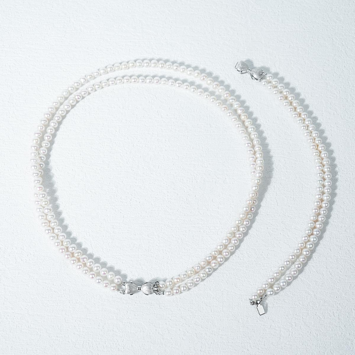 NYTK386 5-6mm Pearl Sets fresh water pearl