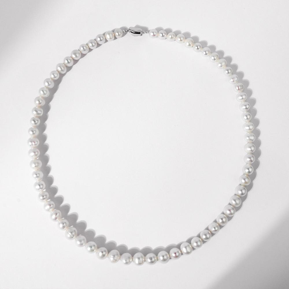 TK035 7-8mm Pearl Sets S925 fresh water pearls