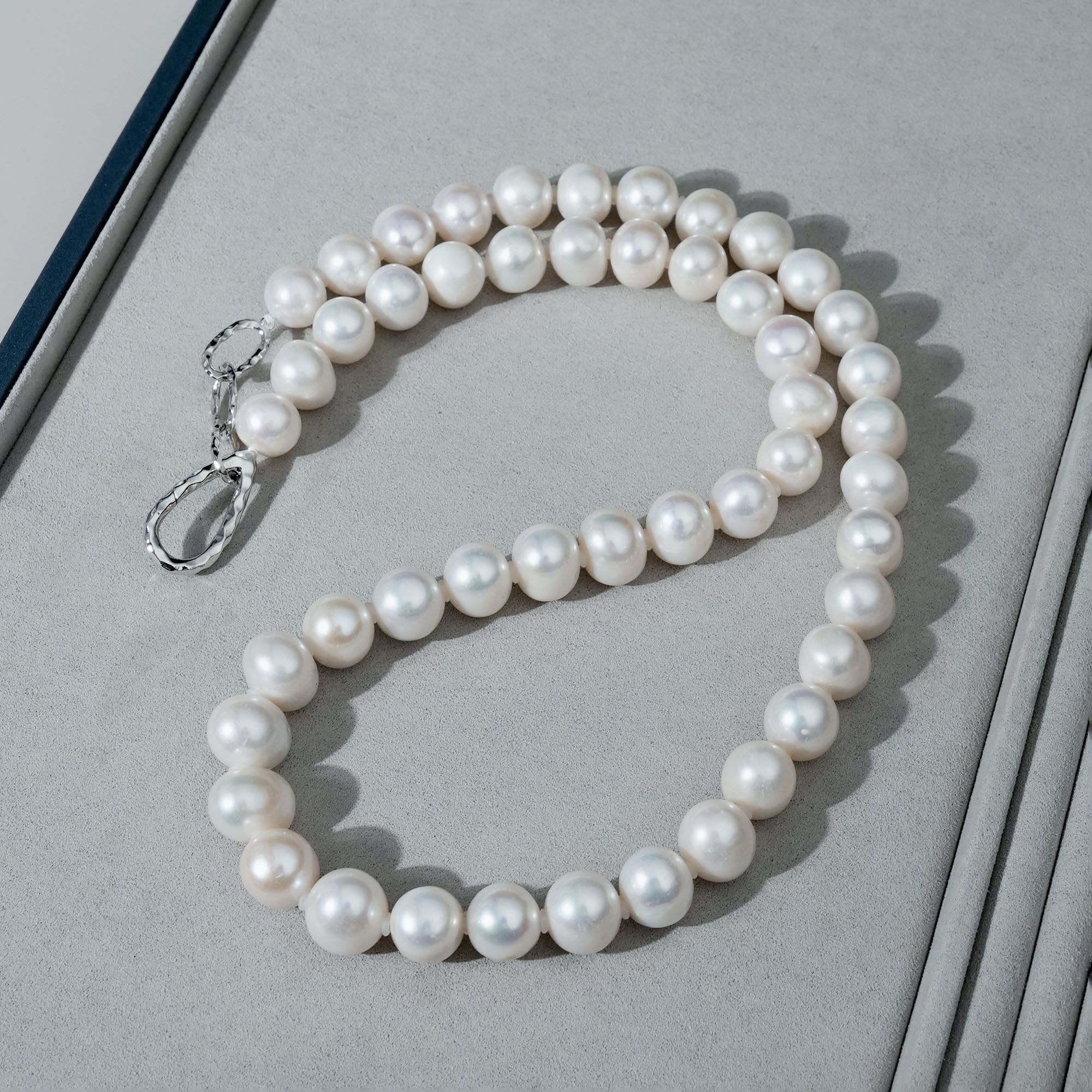 QG160-60 12-15mm Pearl necklace Fresh water pearls