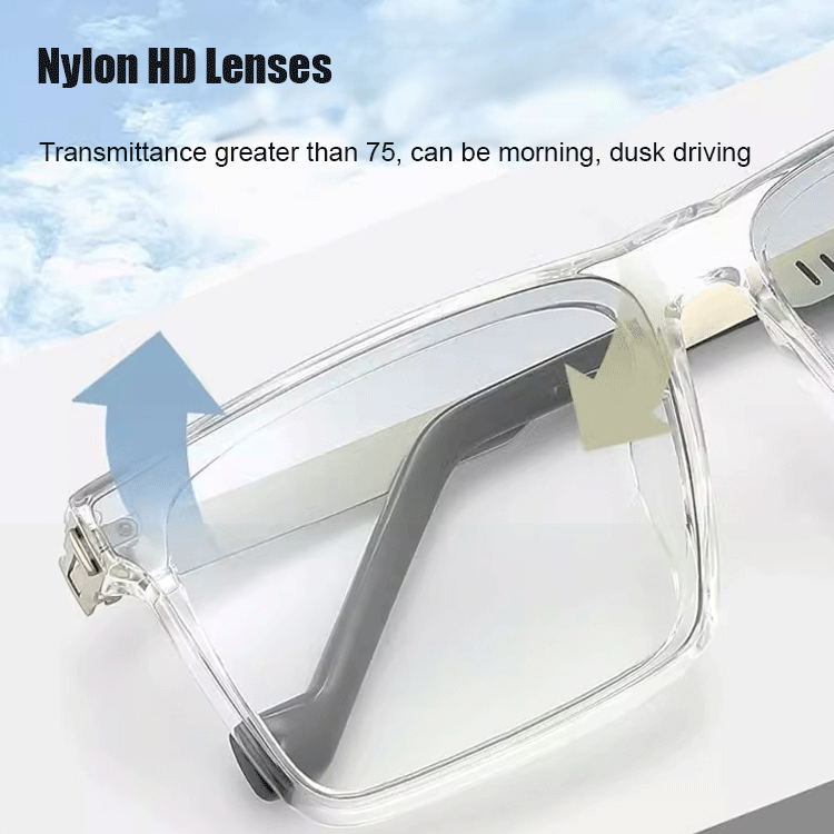 Photochromic Flat Lens Sunglasses for Men