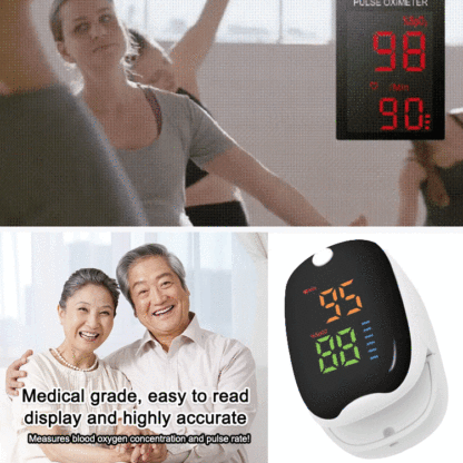 Measure blood sugar, blood pressure, and oxygen levels in 5 seconds with 99% accuracy and a 10-year warranty