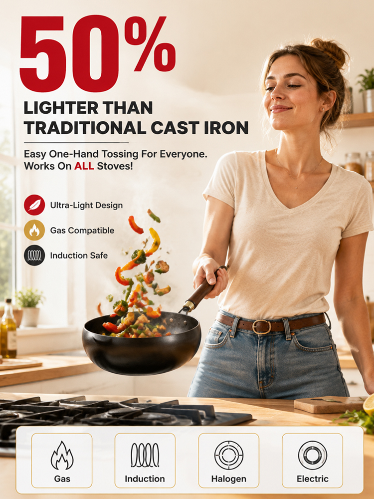 🍳【 LIMITED TIME: Buy 1 Get 1 50% OFF! 】👉 3.5L All-in-One Non-Stick Pot | Zero Cleanup Family Cooker