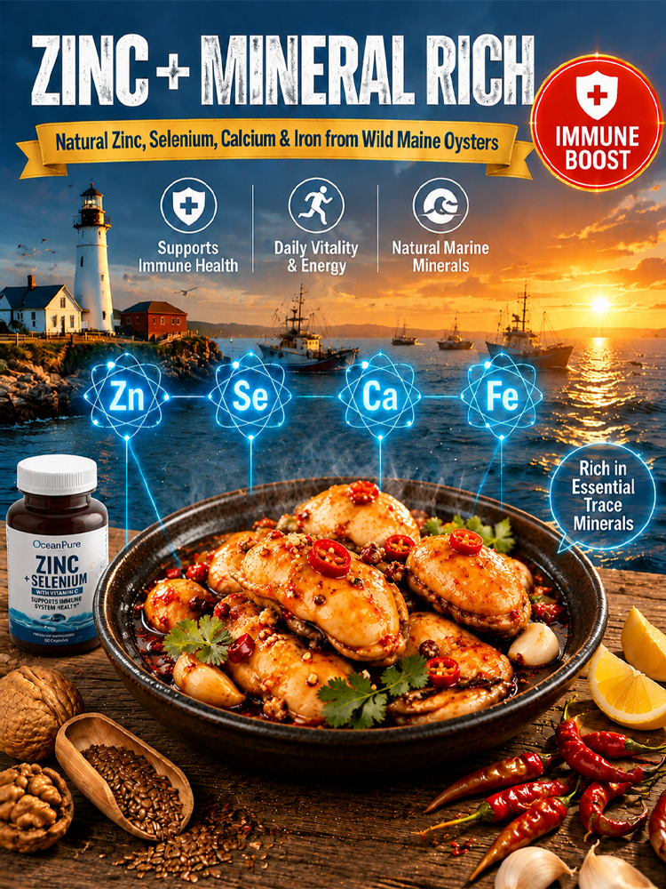 🦪【 TODAY ONLY: Buy 1 Get 1 Free! 】👉 Premium Pacific Northwest Kumamoto Oysters | Zinc & Protein Packed Clean Snack