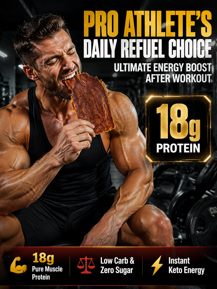 🥩【 TODAY ONLY: Buy 1 Get 1 Free!】👉 Premium 100% Grass-Fed Crispy Beef Bites | 2-Ingredient High-Protein Snack