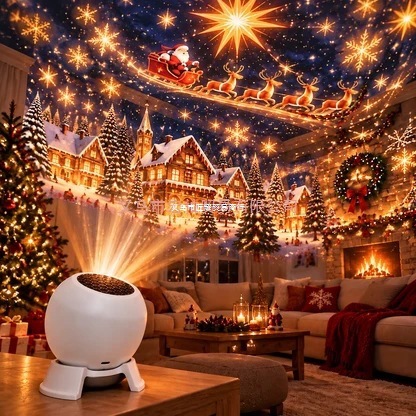 🎄【 TODAY ONLY: Buy 1 Get 1 FREE! 】👉 Magic Christmas Scene Projector Lamp | Instant Festive Holiday Decor