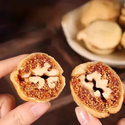 【California Direct Sales · Limited Stock 】Dried Figs with Walnuts ❤️ California Walnuts + Rio Grande do Sul Brazil Figs