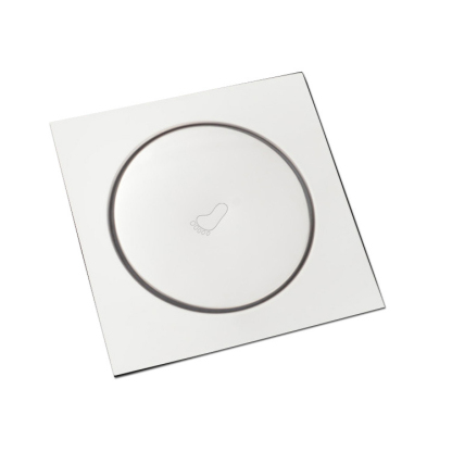 Pedal stainless steel bounce floor drain