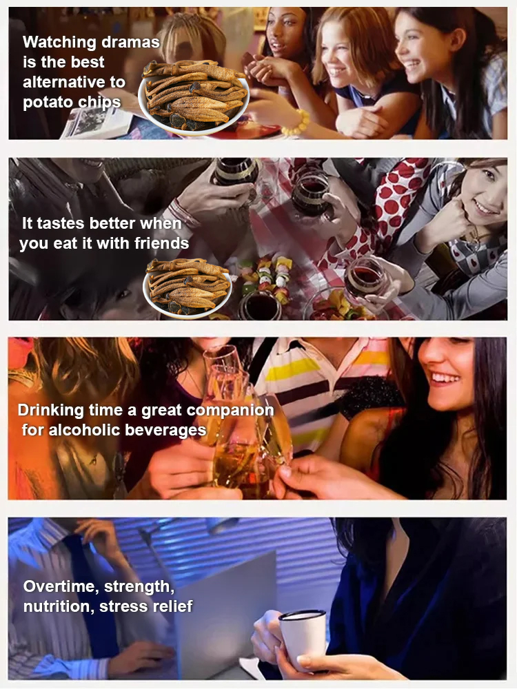 Zero-Additive Low-Fat Black Truffle & Antler Mushroom Crispy Snack