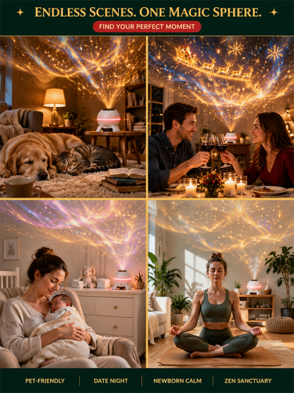 🎄【 TODAY ONLY: Buy 1 Get 1 FREE! 】👉 Magic Christmas Scene Projector Lamp | Instant Festive Holiday Decor