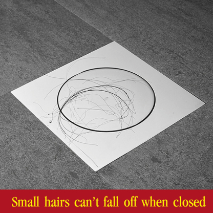 Pedal stainless steel bounce floor drain