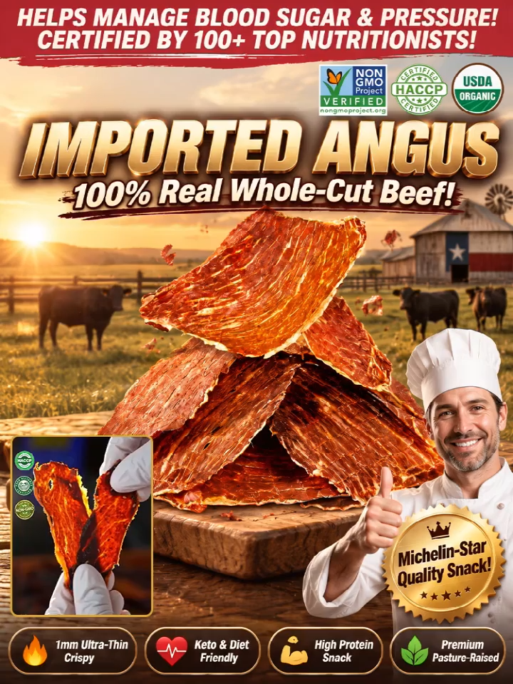 【 TODAY ONLY: $8/Large Bag!】🥩【 TODAY ONLY: Buy 1 Get 1 Free!】👉 Premium 100% Grass-Fed Crispy Beef Bites | 2-Ingredient High-Protein Snack
