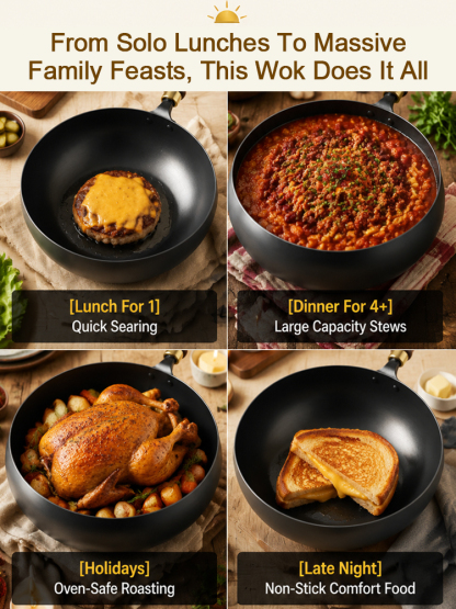 🍳【 LIMITED TIME: Buy 1 Get 1 50% OFF! 】👉 3.5L All-in-One Non-Stick Pot | Zero Cleanup Family Cooker