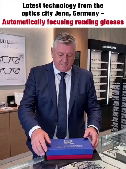 Co-developed by NASA - German Optics! 0-1000 Degree Auto-Focus Smart Glasses, The Only Pair You'll Ever Need