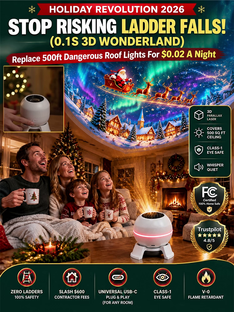 🎄【 TODAY ONLY: Buy 1 Get 1 FREE! 】👉 Magic Christmas Scene Projector Lamp | Instant Festive Holiday Decor