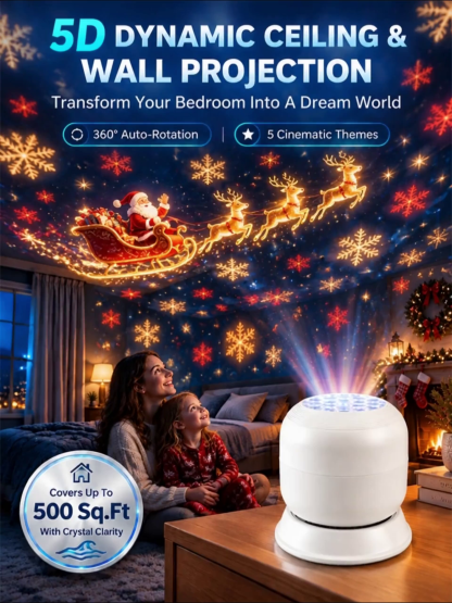 🎄【 TODAY ONLY: Buy 1 Get 1 FREE! 】👉 Magic Christmas Scene Projector Lamp | Instant Festive Holiday Decor