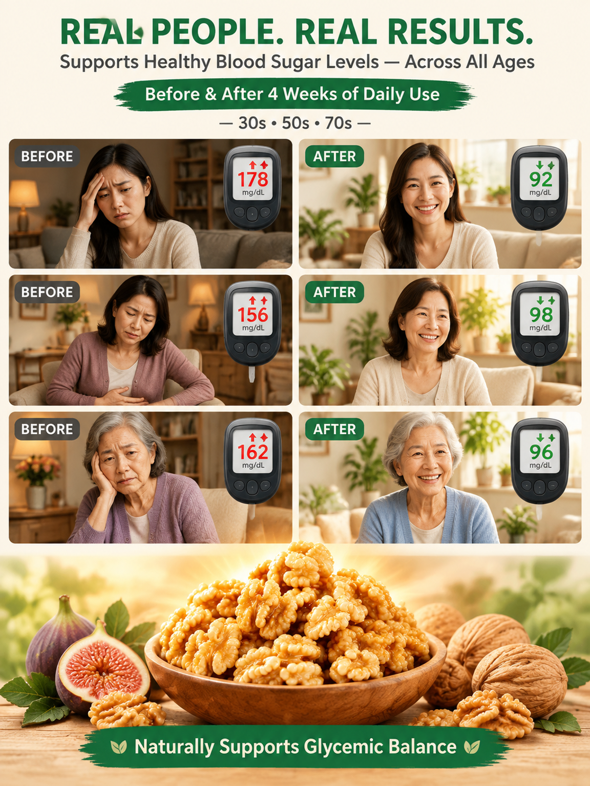 🌰【 TODAY ONLY: Buy 2 Get 2 FREE! 】👉 Premium Honey-Glazed Peeled Walnuts | No Bitter Skin Healthy Snack