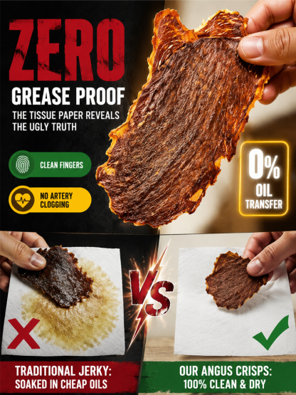 🥩【 TODAY ONLY: Buy 1 Get 1 Free!】👉 Premium 100% Grass-Fed Crispy Beef Bites | 2-Ingredient High-Protein Snack