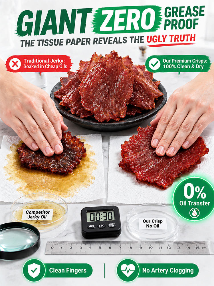 🥩【 TODAY ONLY: Add $7 for 2 extra bags! 】👉 Premium 100% Grass-Fed Crispy Beef Bites | 2-Ingredient High-Protein Snack