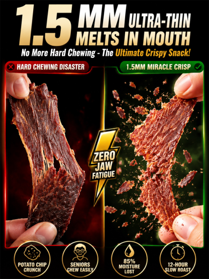 🥩【 TODAY ONLY: $9/Large Bag!】【 TODAY ONLY: Buy 1 Get 1 Free!】👉 Premium 100% Grass-Fed Crispy Beef Bites | 2-Ingredient High-Protein Snack