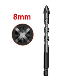 【Full Refund if Not Penetrating】Tungsten Steel Cross Drill Bit Set ❤️ Penetrates Walls/Glass/Ceramics/Stainless Steel in 1 Second