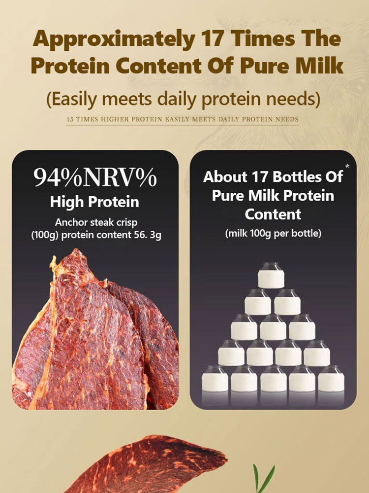 【 TODAY ONLY: Buy 1 Get 1 Free!】👉 Premium 100% Grass-Fed Crispy Beef Bites | 2-Ingredient High-Protein Snack