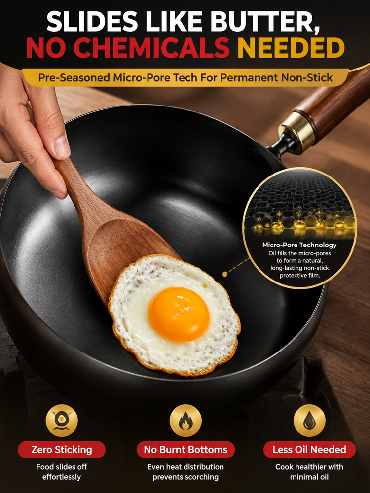 🍳【 LIMITED TIME: Buy 1 Get 1 50% OFF! 】👉 3.5L All-in-One Non-Stick Pot | Zero Cleanup Family Cooker