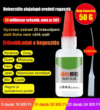 Multifunkcionális olaj alapú javító ragasztó