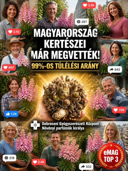 【Földhöz érve életre kel】Királyi szintű · Többszínű, telt szirmú esti tubarózsa gumó