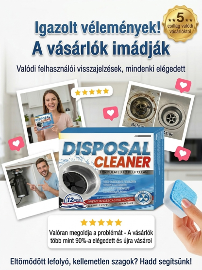  [Szag és szennyeződés eltávolítása] Mosógép mélytisztító tabletta