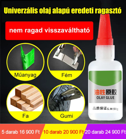 Multifunkcionális olaj alapú javító ragasztó