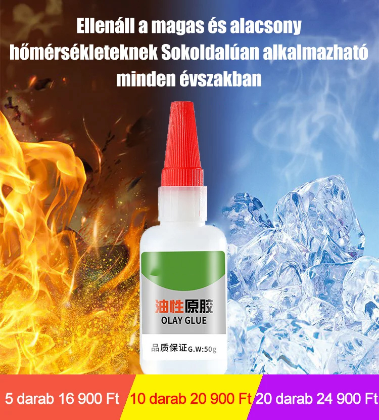 Multifunkcionális olaj alapú javító ragasztó