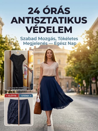[30 másodperces gyors ránctalanítás] Ruharánc-eltávolító spray