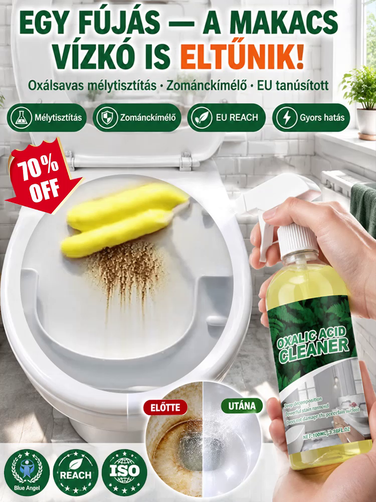 📦 🇩🇪 Német Vízkőoldó: Súrolás Nélkül! (70% OFF)