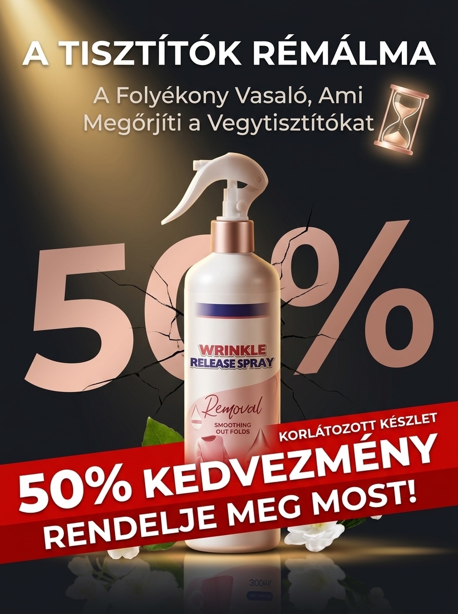 [30 másodperces gyors ránctalanítás] Ruharánc-eltávolító spray