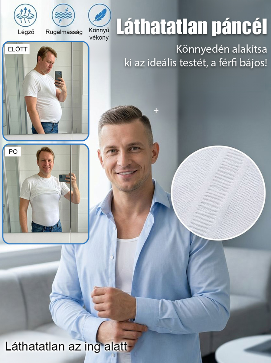 【Egy pillanat alatt sármos férfivá válni】 Férfi alakformáló ruha